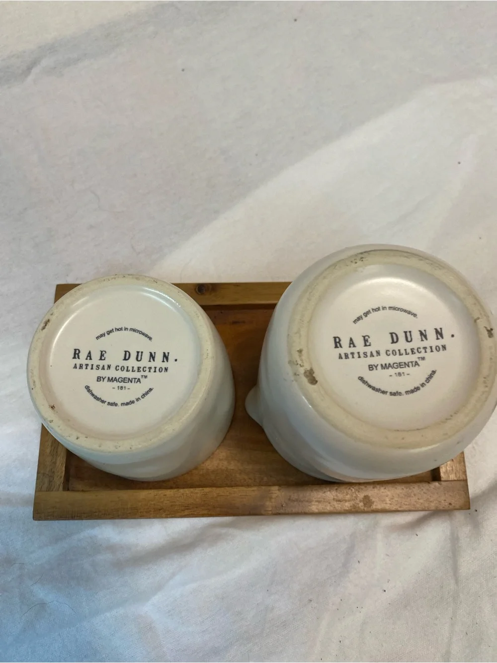 Rae Dunn Cream 